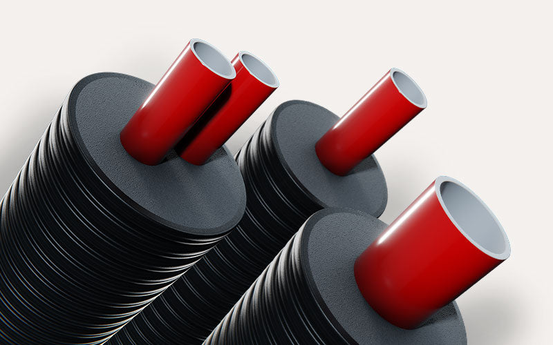 District heating pipe